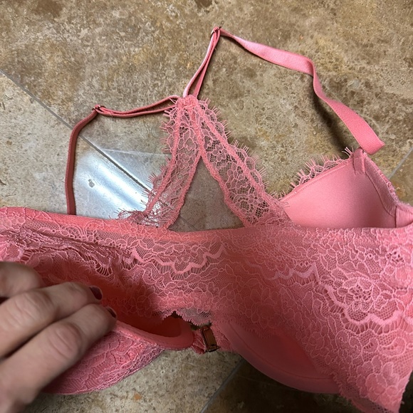 Victorias Secret Front Close Lined Demi Lace Bra - Picture 4 of 6